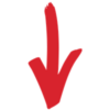 arrow cursive arrow cursive